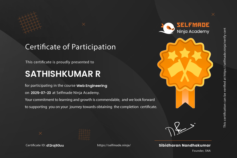 Full Stack Web Engineering