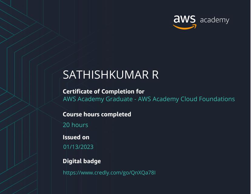 AWS Cloud Foundations